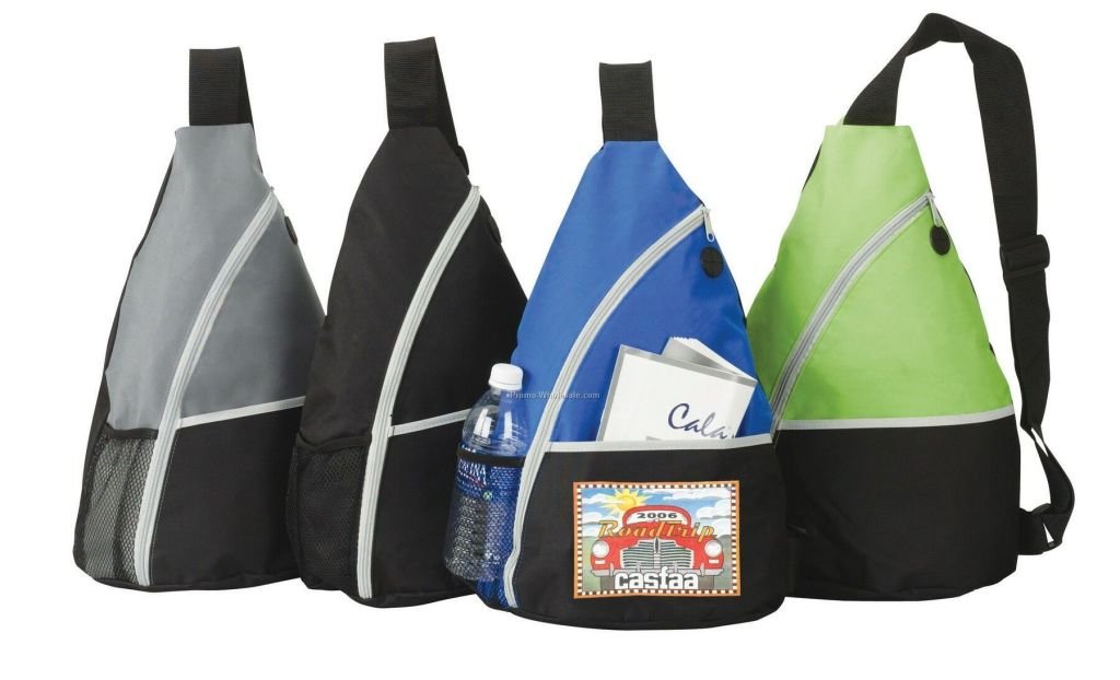 designer sling backpack