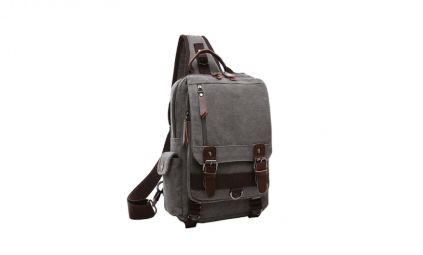 Mygreen Canvas Cross Body Messenger Bag Shoulder Sling Backpack