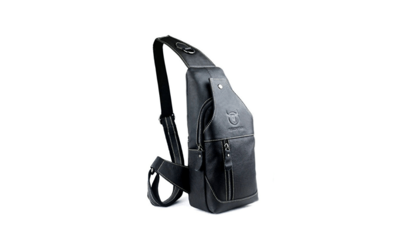 RS Men's Genuine Leather Sling Bags